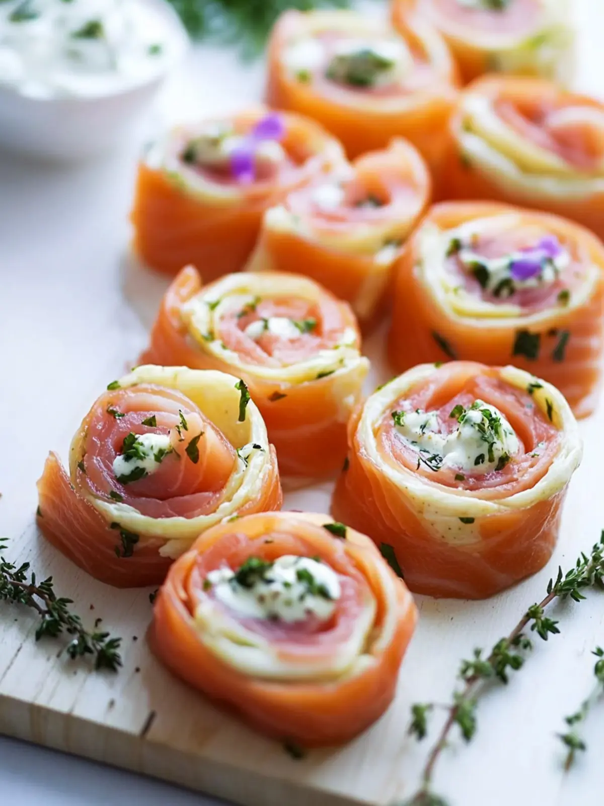 Delicious Smoked Salmon Pinwheels for Your Next Brunch Bash 2 Smoked Salmon Pinwheels