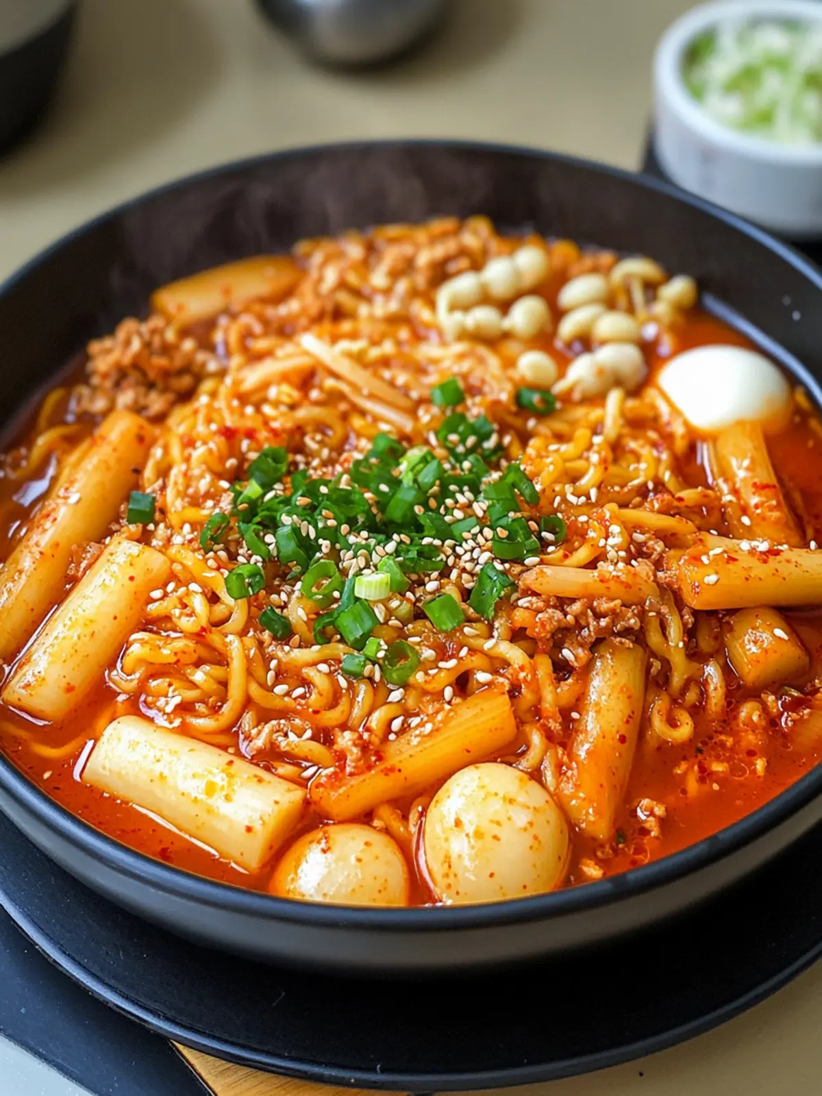 Delicious Rabokki: Quick Ramen with Tteokbokki Recipe Video 3 Rabokki - Ramen with Tteokbokki (Video)