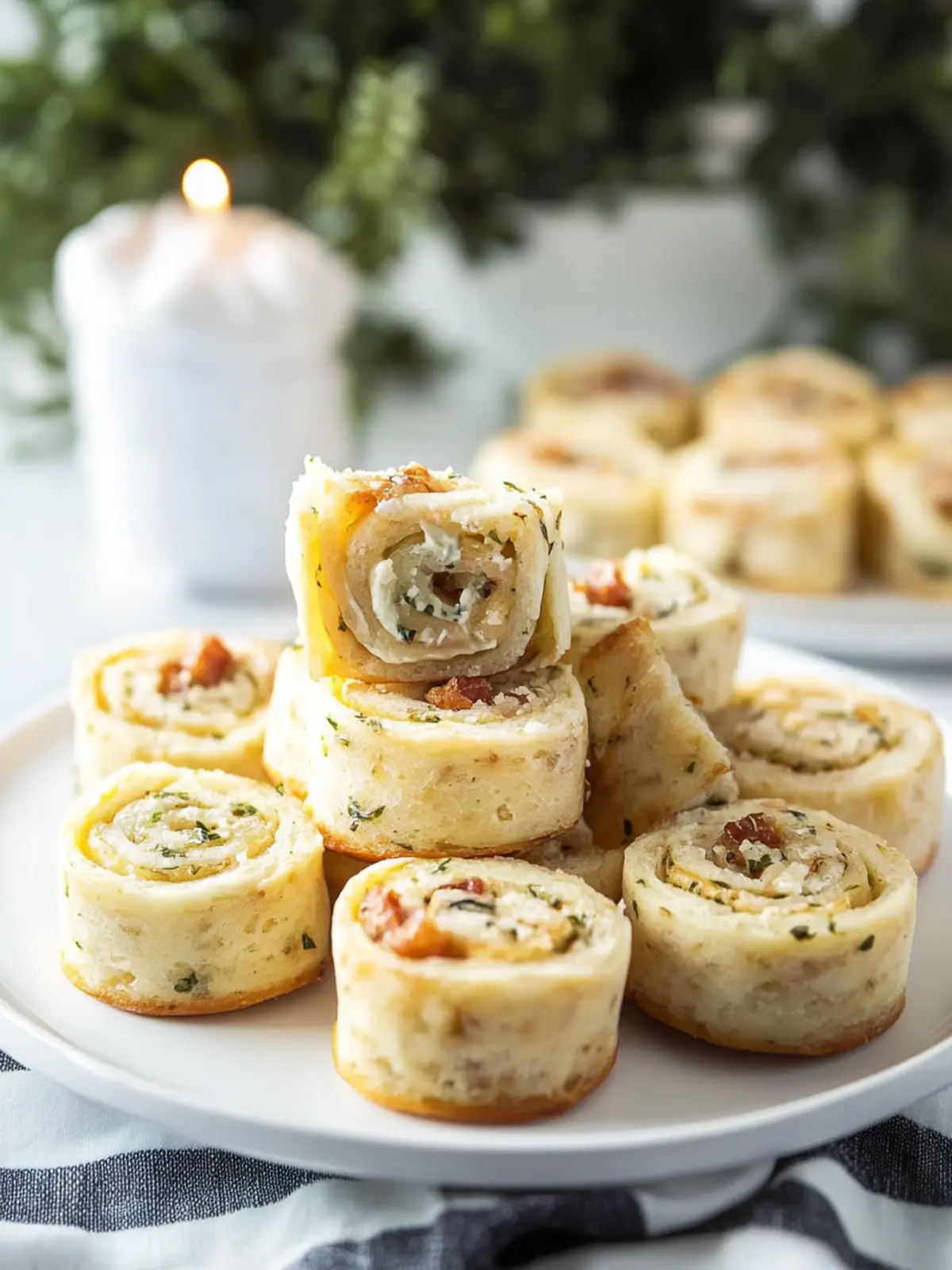 Italian Cream Cheese Pinwheels: Perfect Bite-Sized Party Treats 2 Italian Cream Cheese Pinwheels