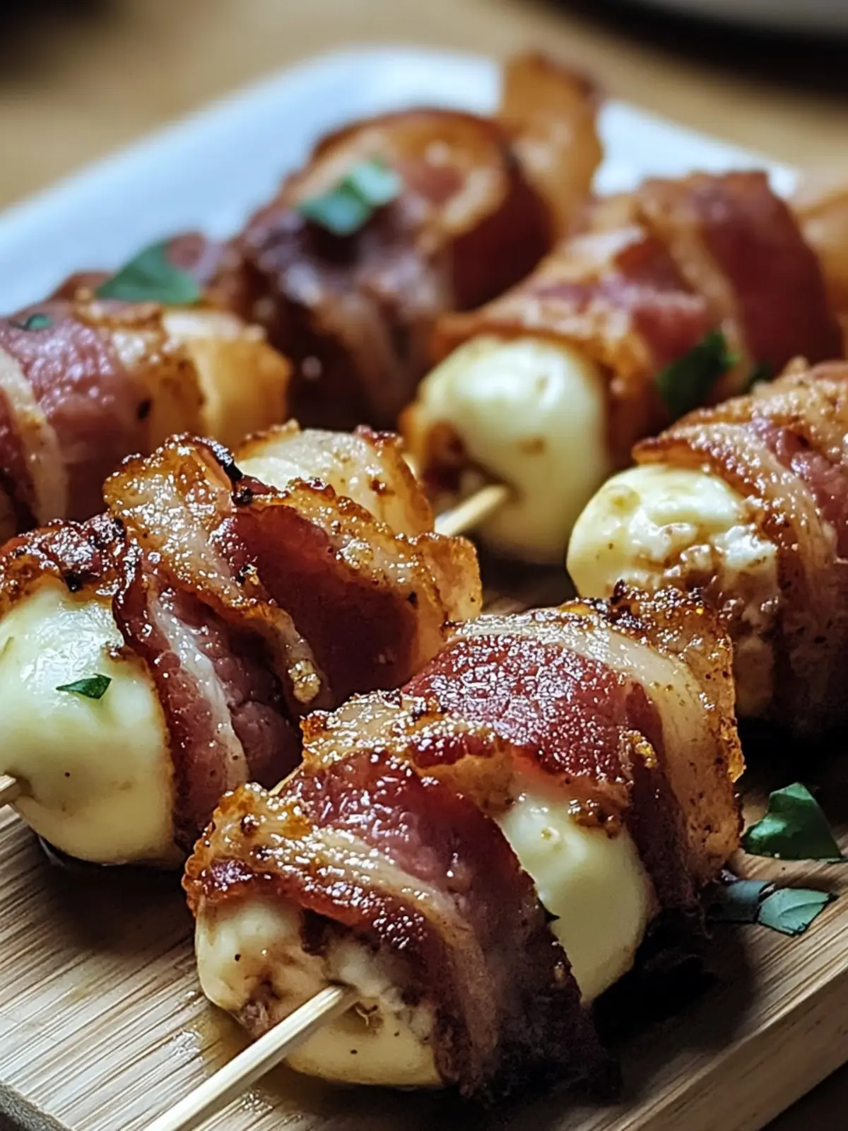 Sweet and Savory Bacon Mozzarella Poppers for Epic Snacking 2 Sweet and Savory Bacon Mozzarella Poppers