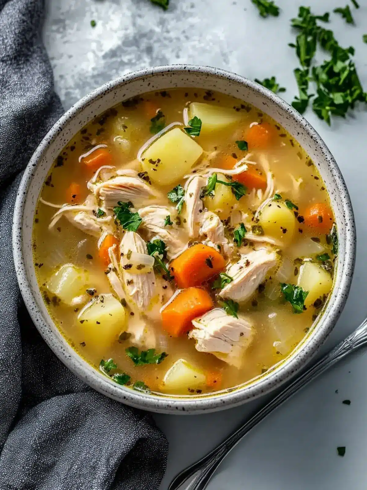 Cozy Chicken Soup with Potatoes for Ultimate Comfort 4 Chicken Soup with Potatoes