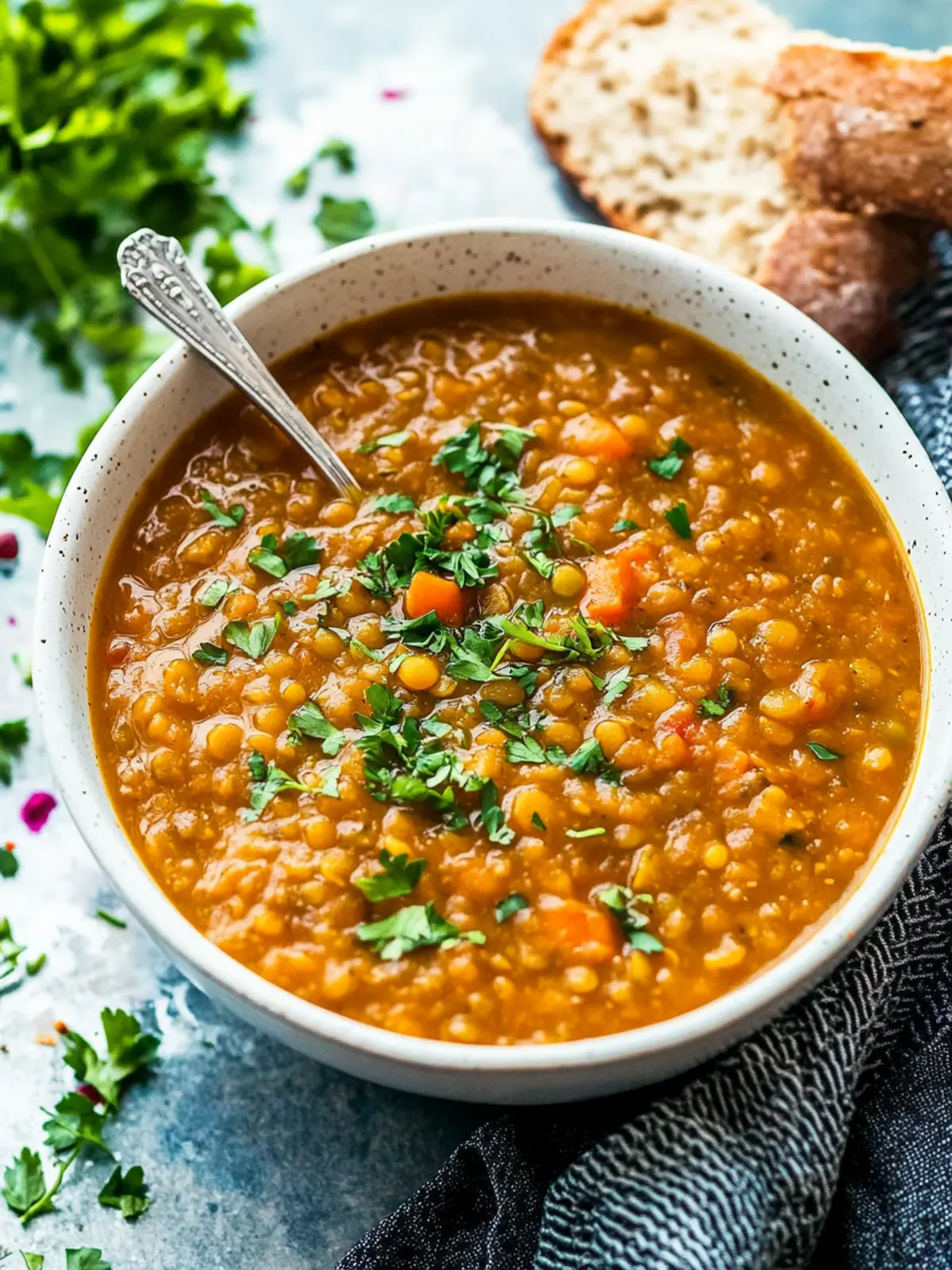Hearty Homemade Lentil Soup for Ultimate Comfort and Flavor 4 Lentil Soup