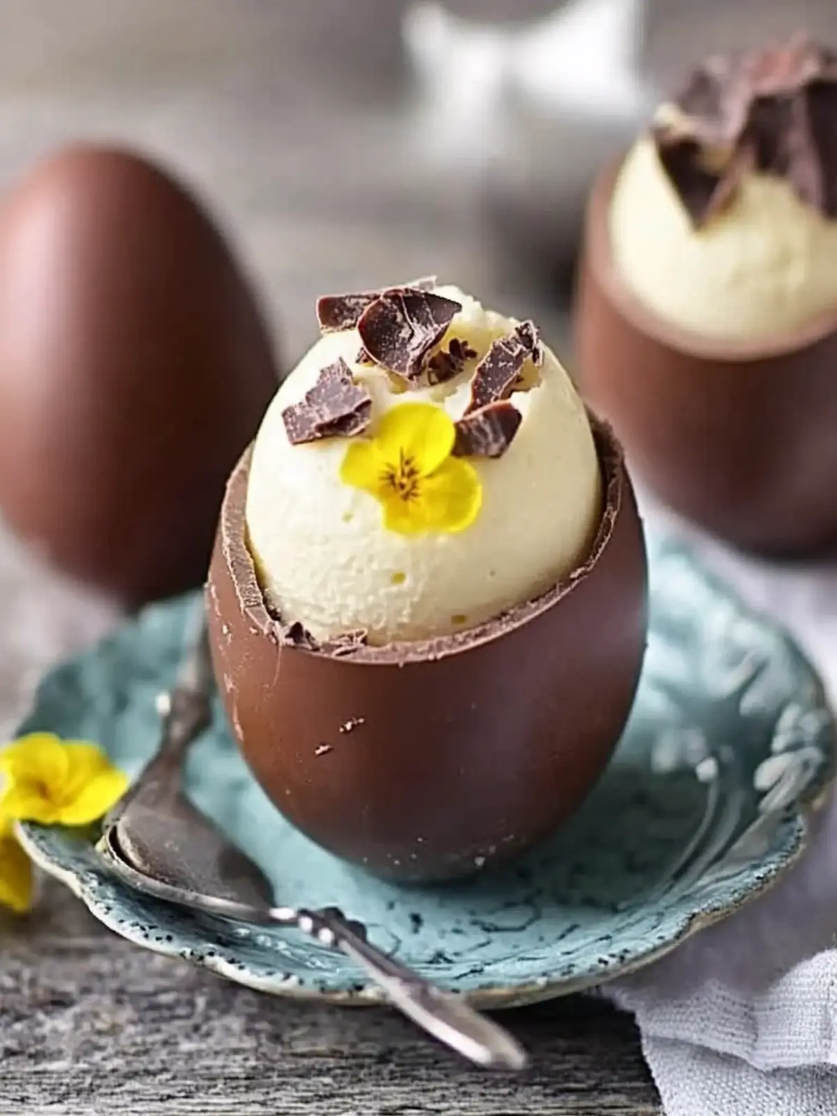 Cheesecake Filled Chocolate Easter Eggs: Sweet Joy Awaits! 3 Cheesecake Filled Chocolate Easter Eggs