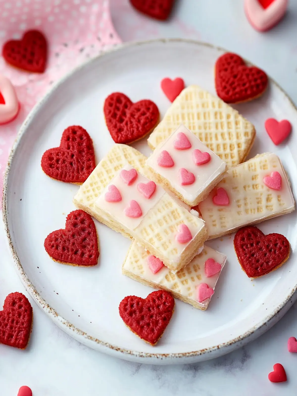Sweet Valentine s Day Wafers: Quick No-Bake Delight 3 Valentine s Day Wafers