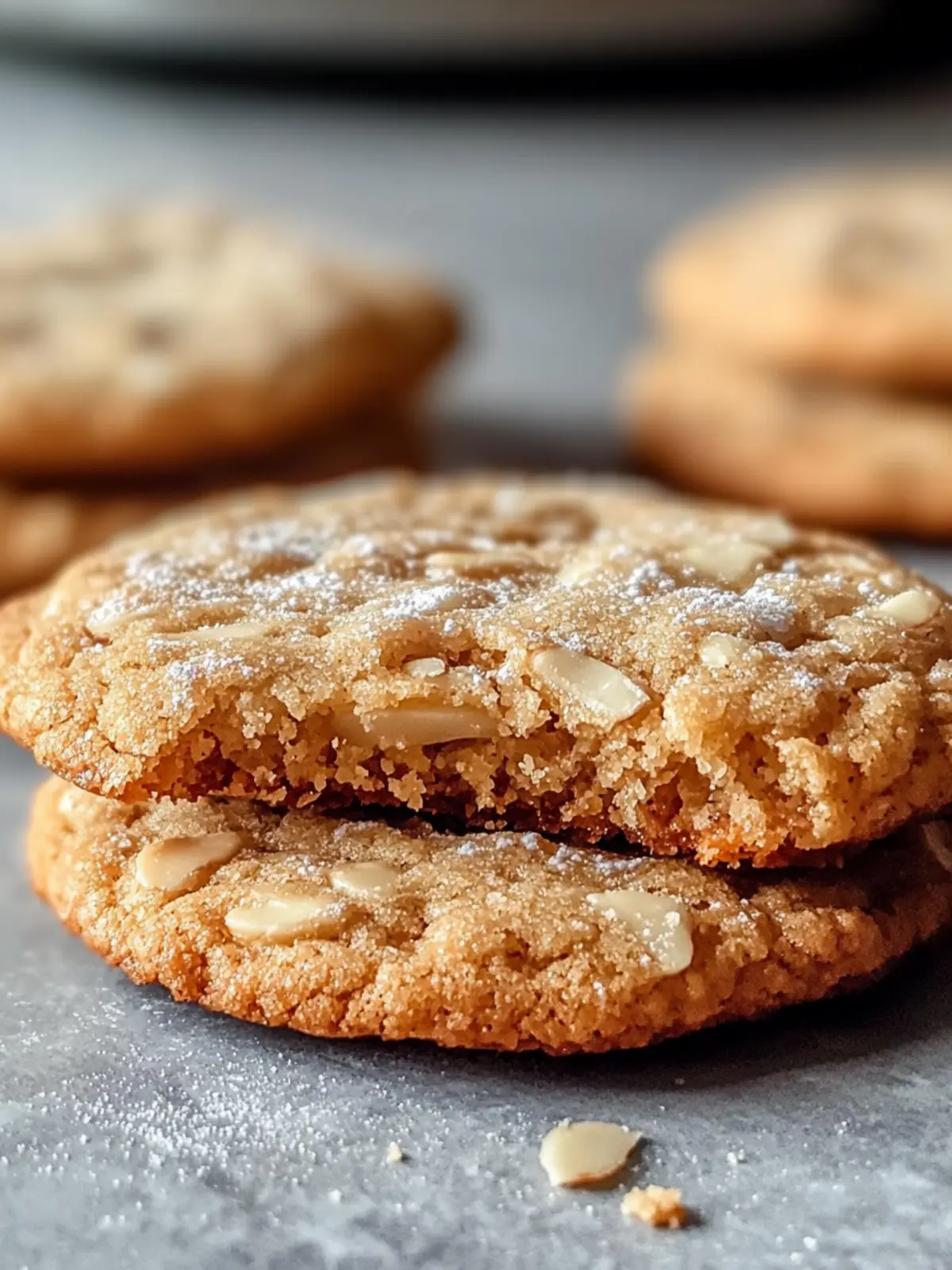 Chewy Almond Cookies with Irresistibly Delicious Centers 2 Chewy Almond Cookies