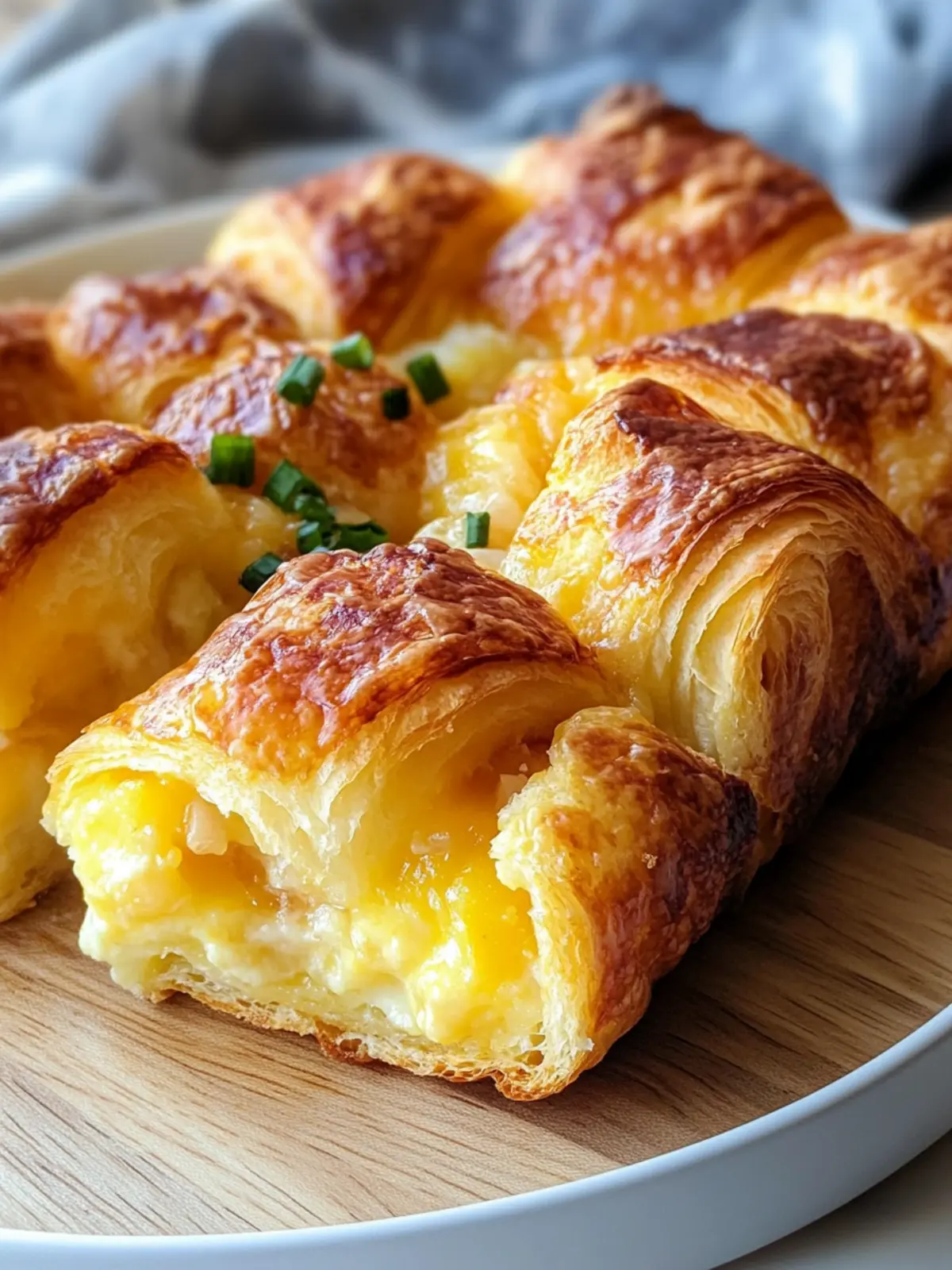 Delicious Overnight Croissant Breakfast Casserole Recipe 3 Overnight Croissant Breakfast Casserole