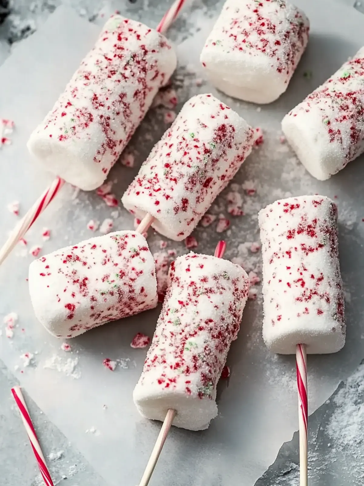Delicious Peppermint Marshmallow Wands for Festive Fun 3 Peppermint Marshmallow Wands