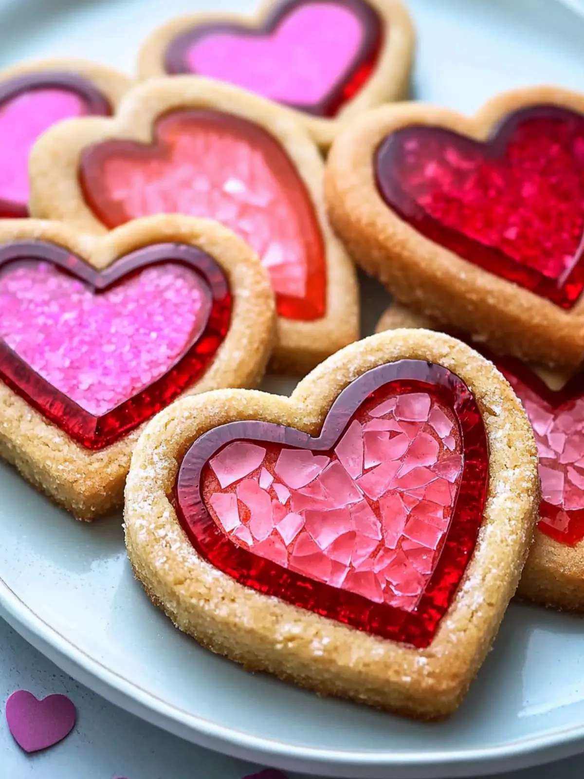 Delicious Stained Glass Heart Cookies for Your Sweetheart 3 Stained Glass Heart Cookies