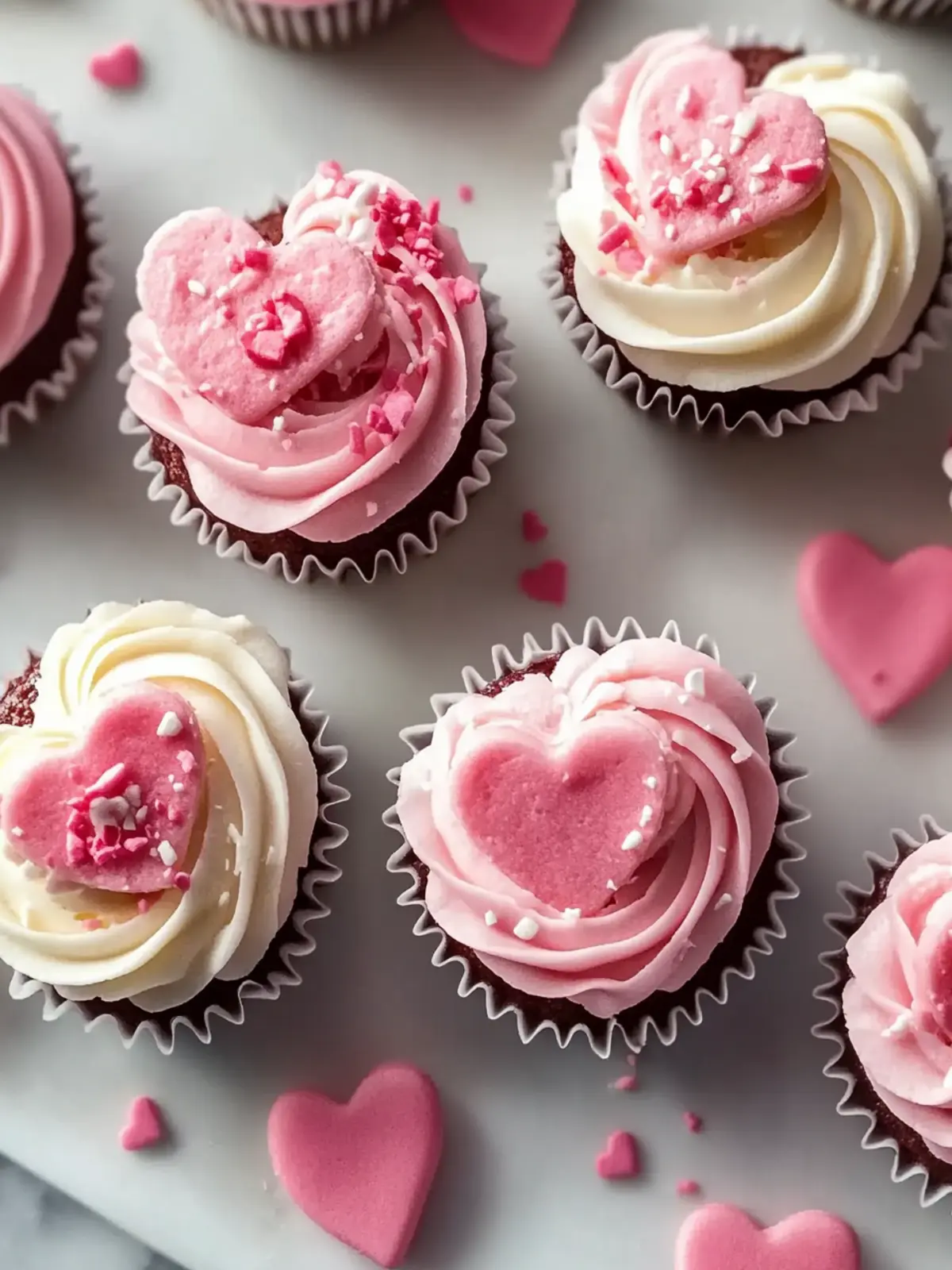 Sweeten Your Day with Valentine s Day Heart-Shaped Cupcakes 2 Valentine s Day Heart-Shaped Cupcakes
