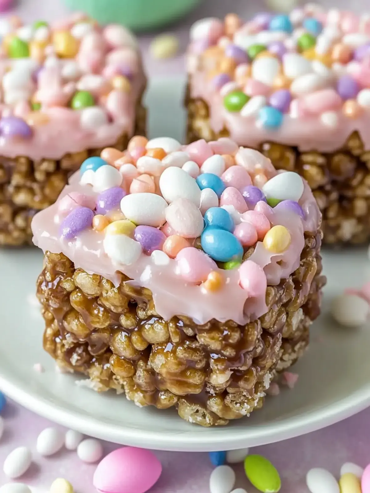 Irresistible Easter Krispie Treats with Nutella Delight 2 Easter Krispie Treat