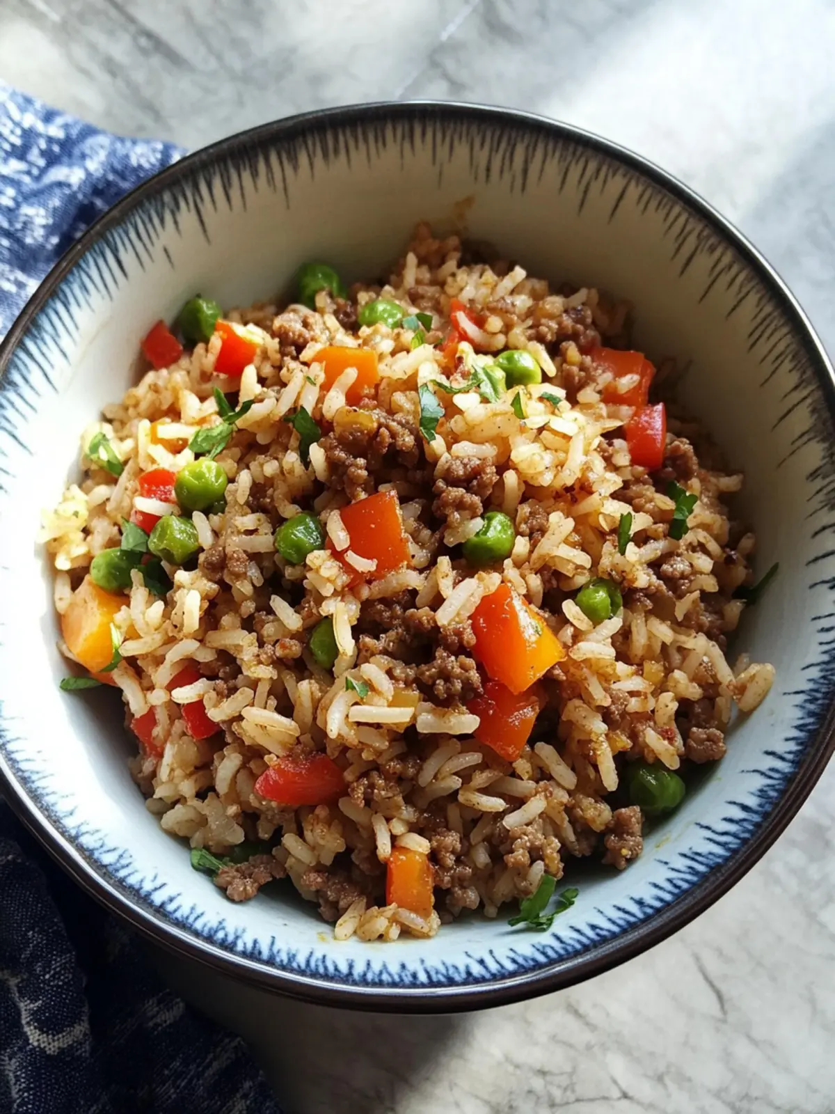 Quick Dirty Rice with Ground Beef: Comfort in Every Bite 4 Quick Dirty Rice with Ground Beef