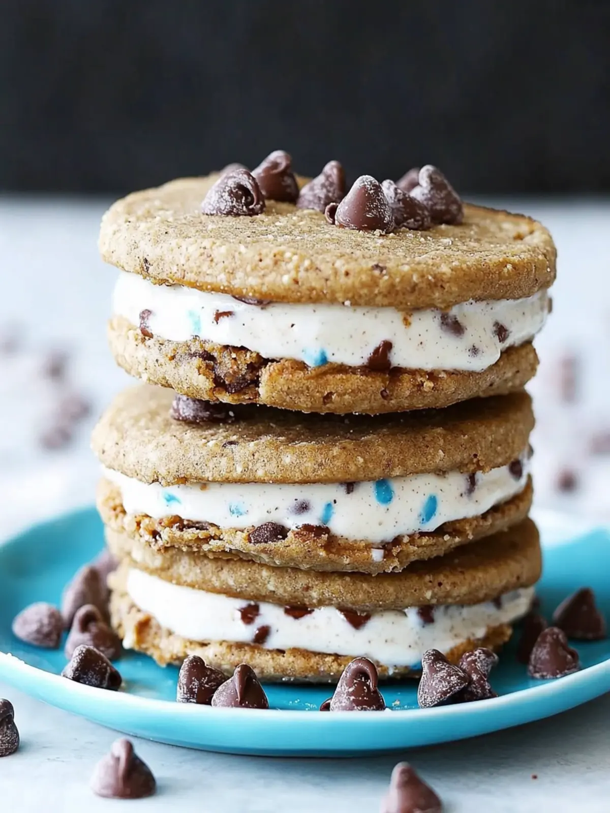 Skinny Chocolate Chip Fro-Yo Sandwiches You'll Love 2 Skinny Chocolate Chip Fro-Yo Sandwiches