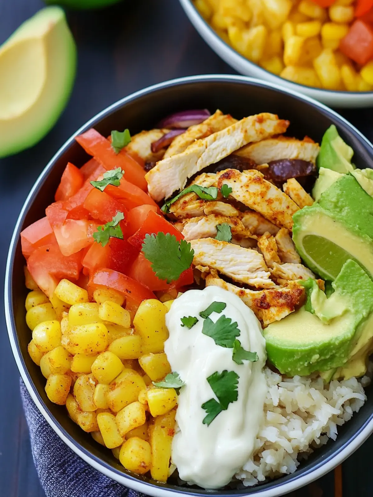 Zesty Easy Chicken Fajita Bowl for Quick Family Dinners 4 Easy Chicken Fajita Bowl