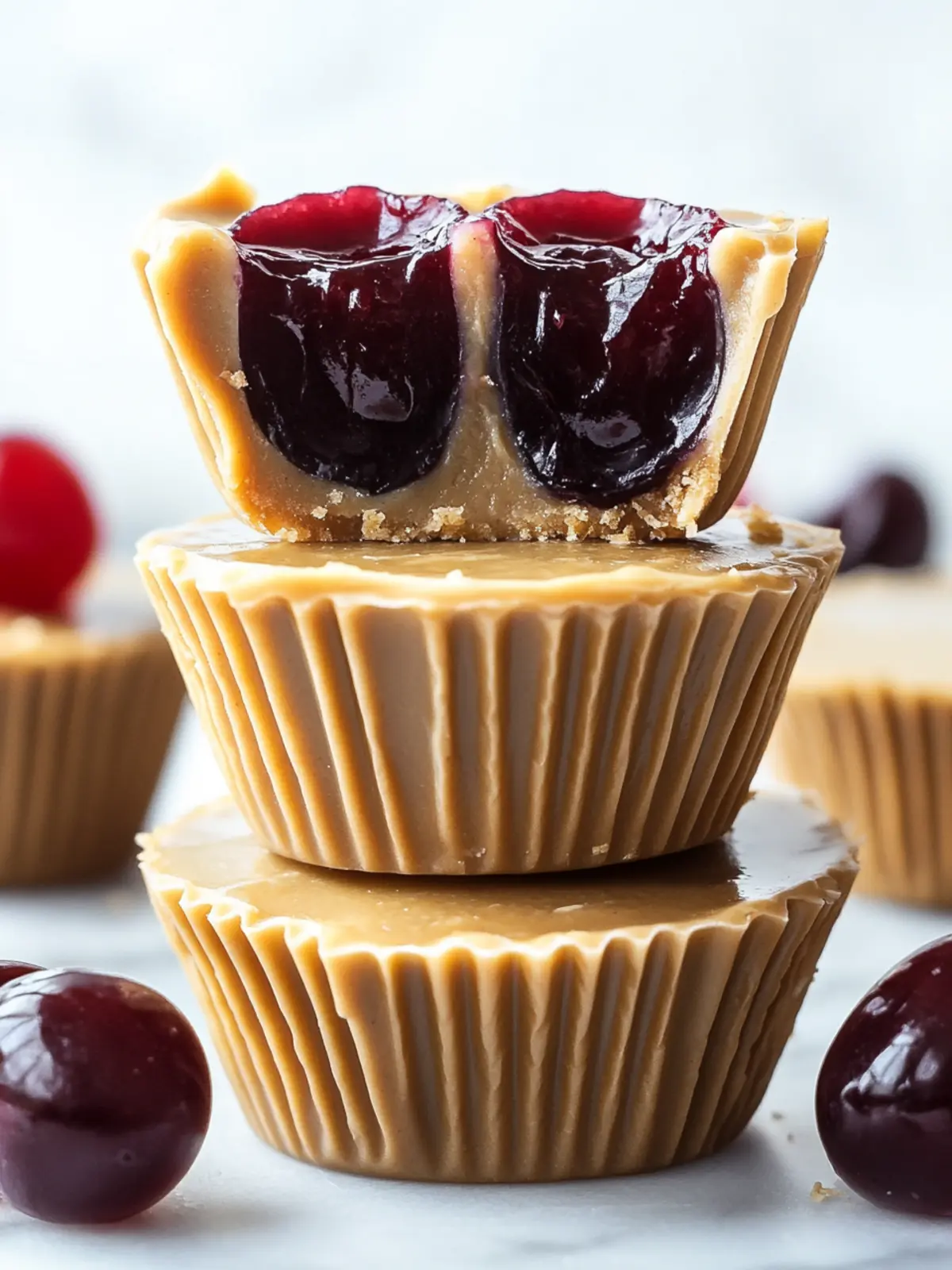 Irresistible 3 Ingredient Peanut Butter and Jelly Cups Delight 3 3 Ingredient Peanut Butter and Jelly Cups