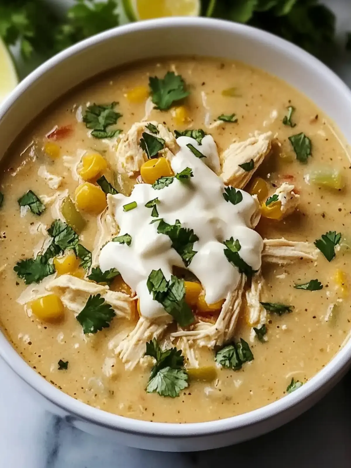Crockpot Healthy White Chicken Chili to Warm Your Soul 4 Crockpot Healthy White Chicken Chili