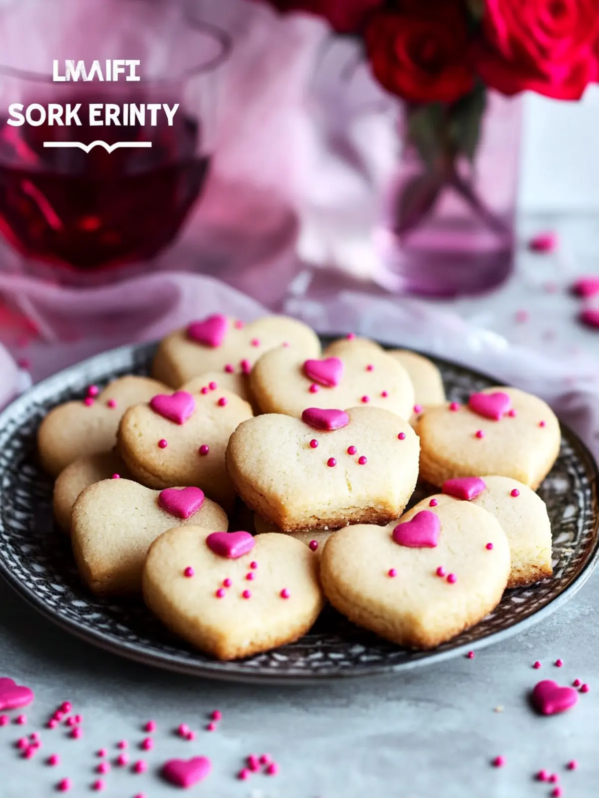 Valentine Shortbread Cookies That Melt Hearts with Every Bite 2 Valentine Shortbread Cookies