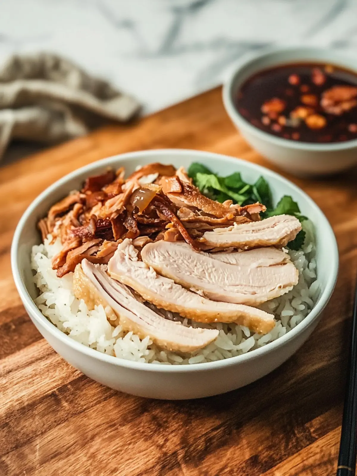 Savor Taiwanese Chicken Rice: A Comforting Bowl of Joy 4 Taiwanese Chicken Rice (Chiayi Turkey Rice)