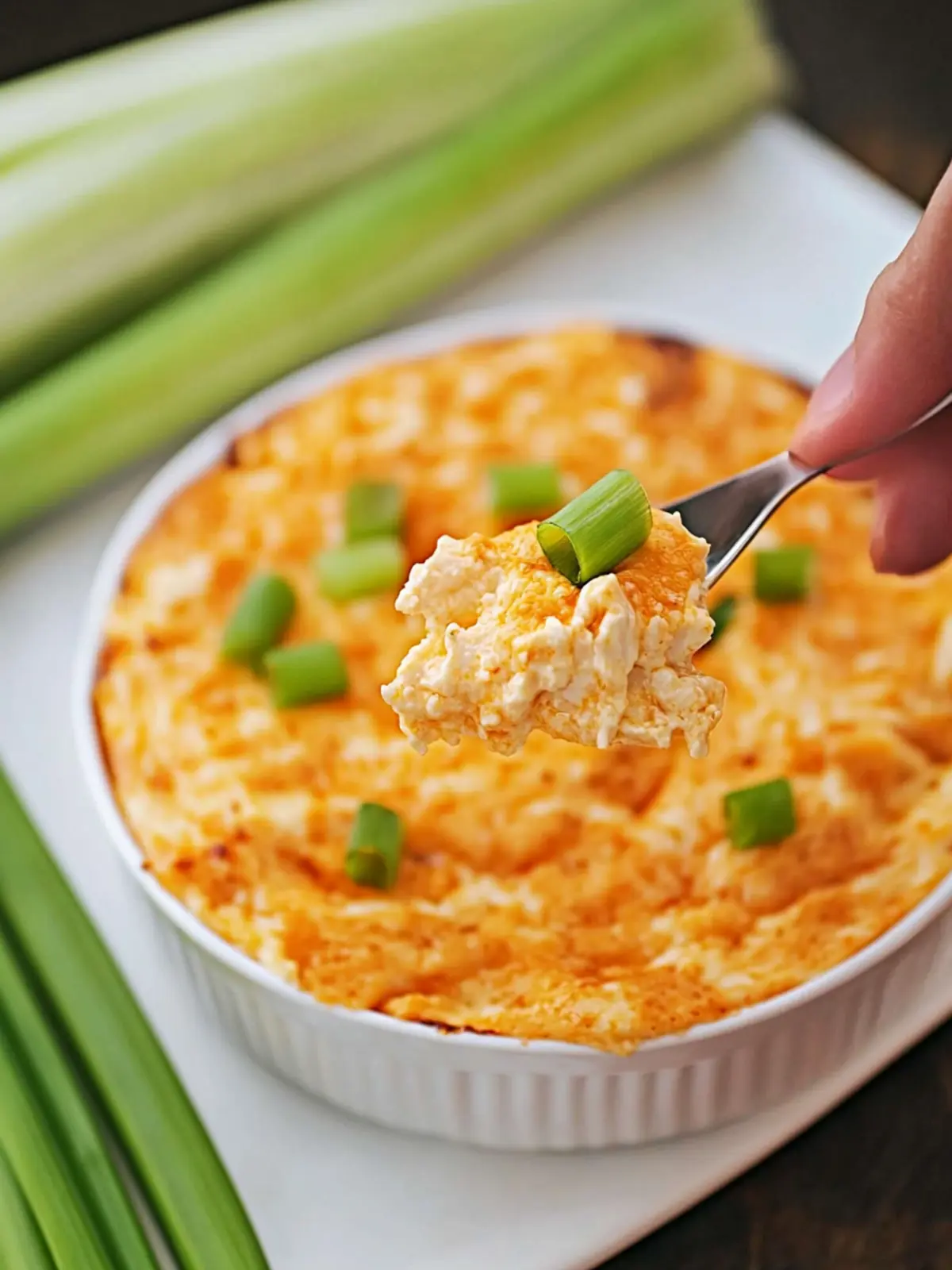 Delicious Low-Carb Buffalo Chicken Cottage Cheese Dip Recipe 2 Low-Carb Buffalo Chicken Cottage Cheese Dip