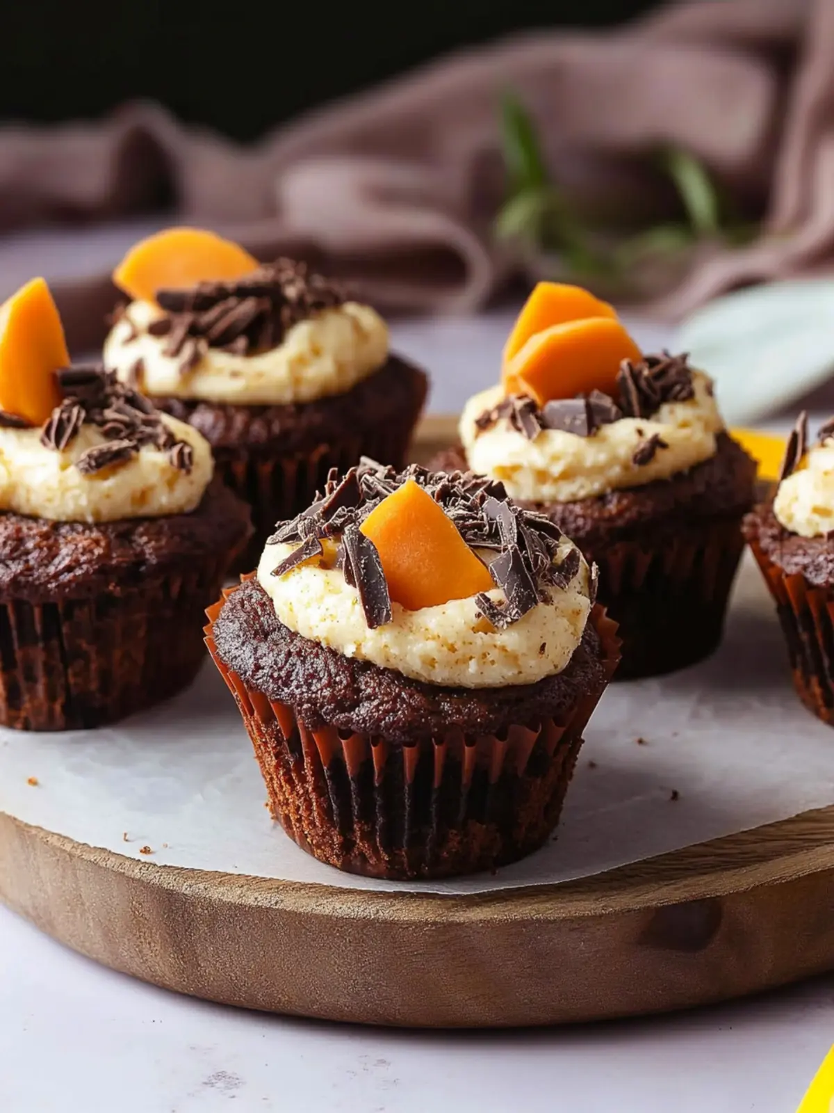 Indulge in Carrot Patch Chocolate Cheesecake Muffins Magic 2 Carrot Patch Chocolate Cheesecake Muffins