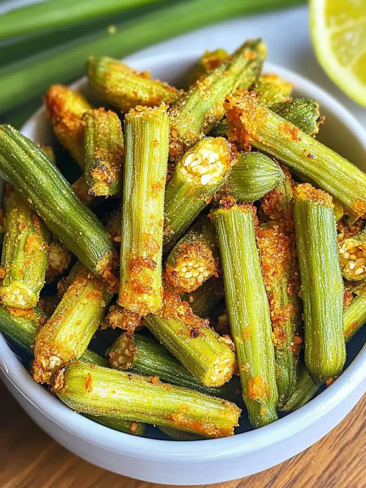 Crispy Air Fryer Okra A Simple Flavorful Snack You ll Love 3 Crispy Air Fryer Okra Simple and Flavorful Snack