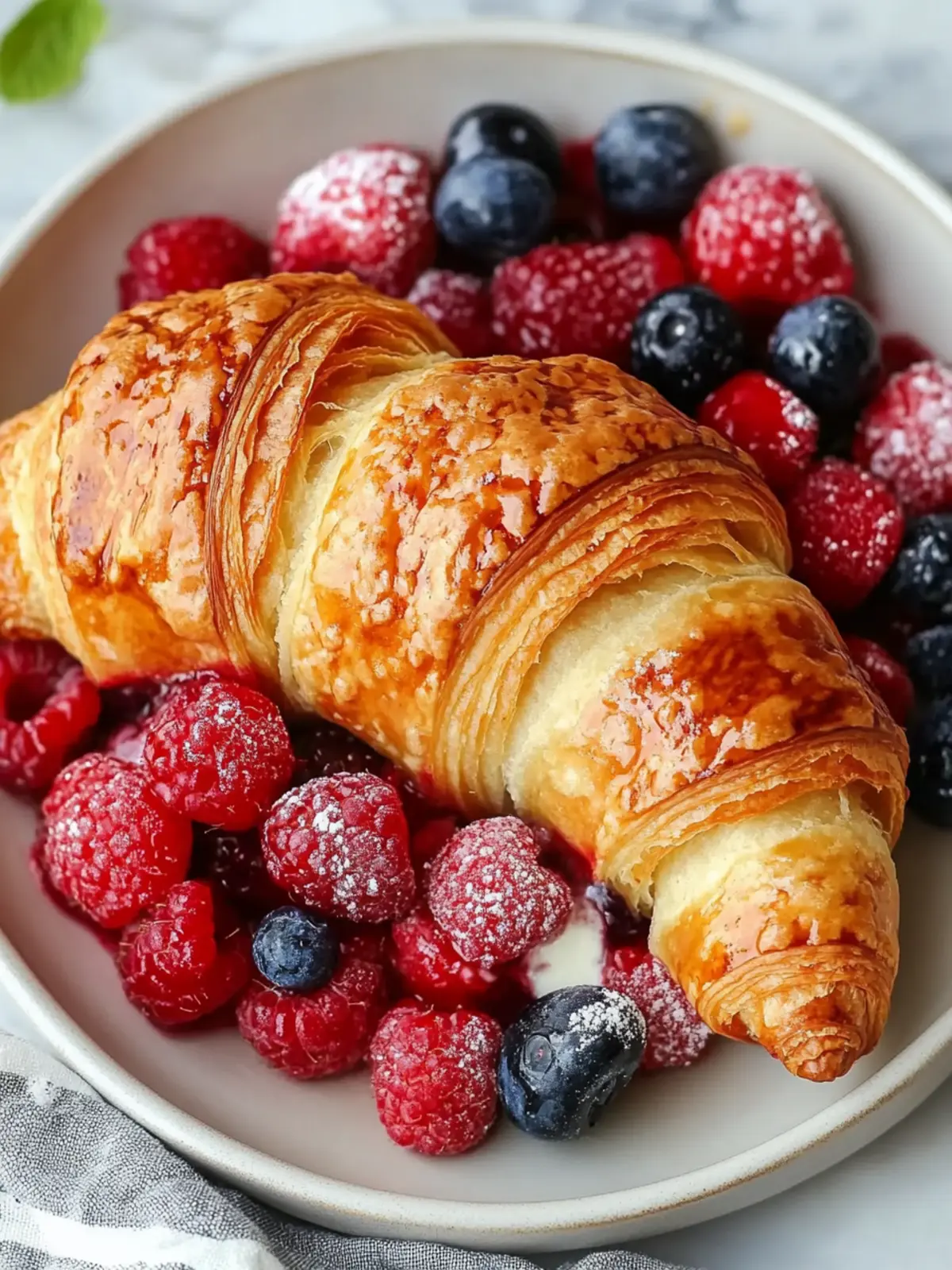 Berry Croissant Bake Your New Favorite Buttery Breakfast Treat 4 Berry Croissant Bake Buttery Breakfast Treat