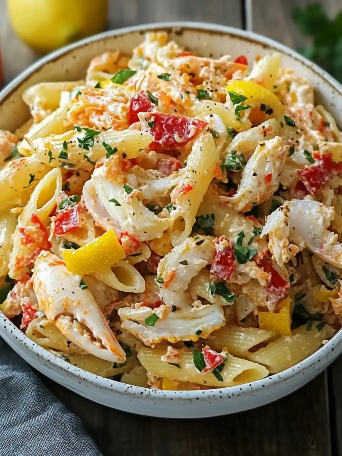 Cajun Crab Pasta Salad: Your New Go-To Summer Delight 3 Cajun Crab Pasta Salad