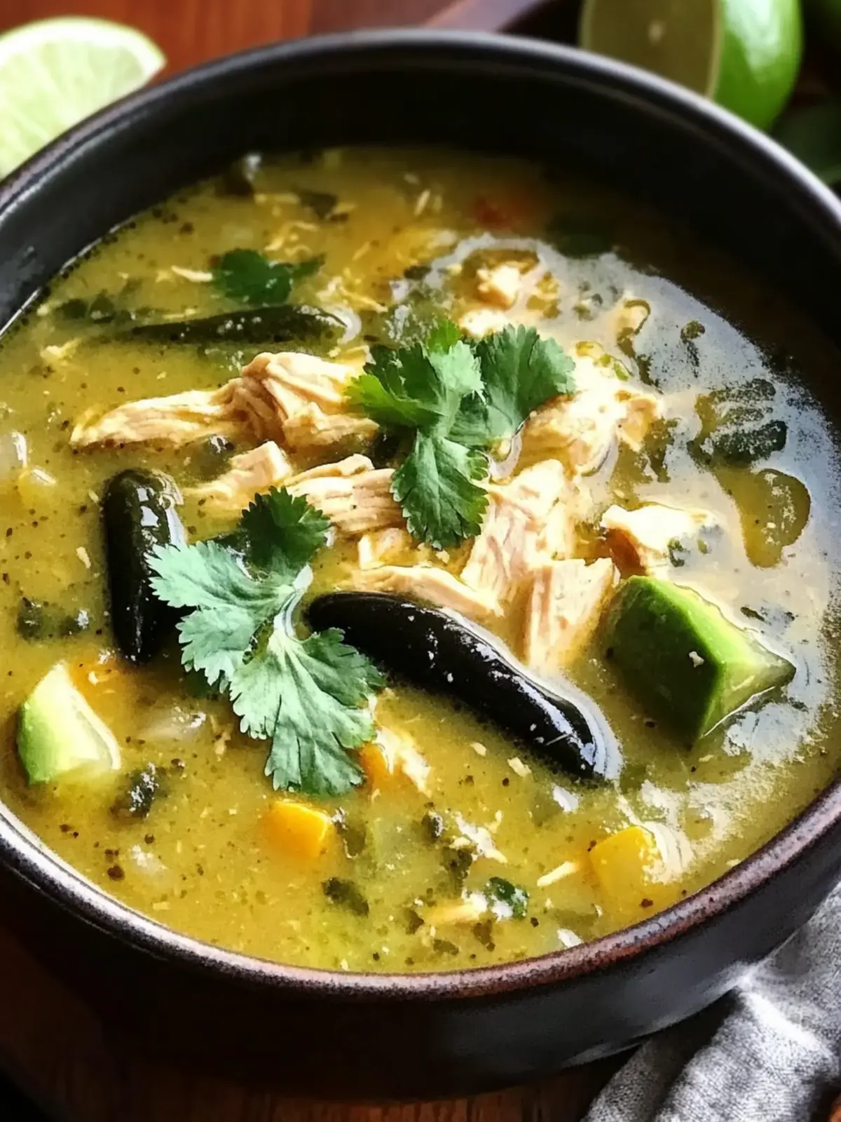 Cozy Chicken Poblano Soup Recipe for Heartwarming Nights 2 Chicken Poblano Soup Recipe