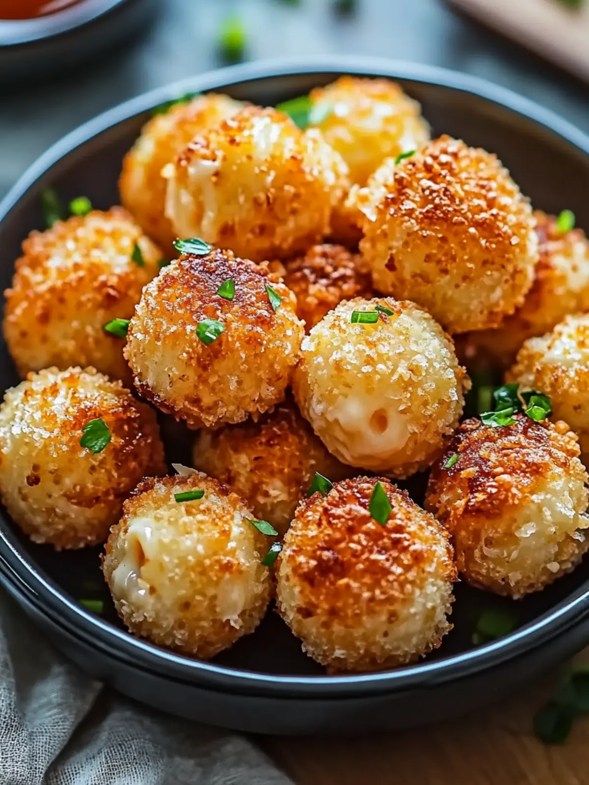 Crispy Spicy Tuna Mac and Cheese Balls for Bold Flavor Lovers 4 Crispy Spicy Tuna Mac and Cheese Balls