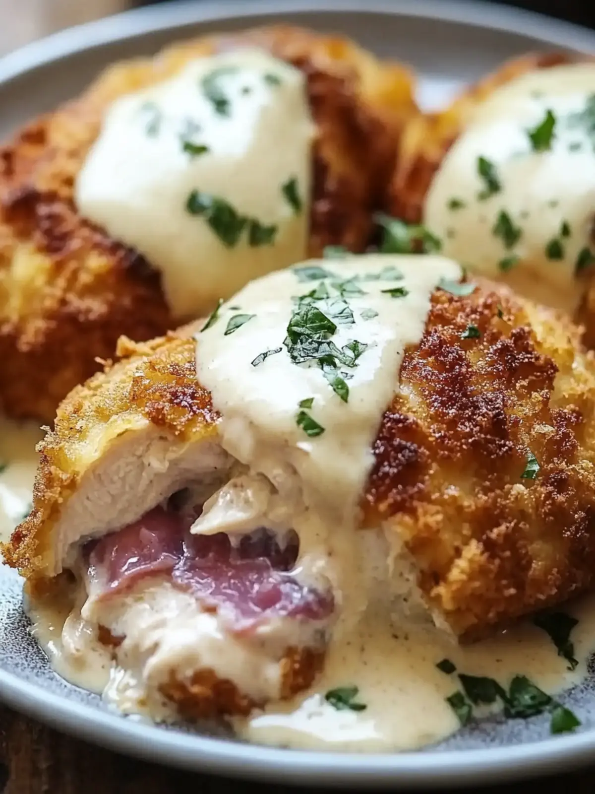 Delicious Creamy Chicken Cordon Bleu for Your Gourmet Nights 3 Creamy Chicken Cordon Bleu