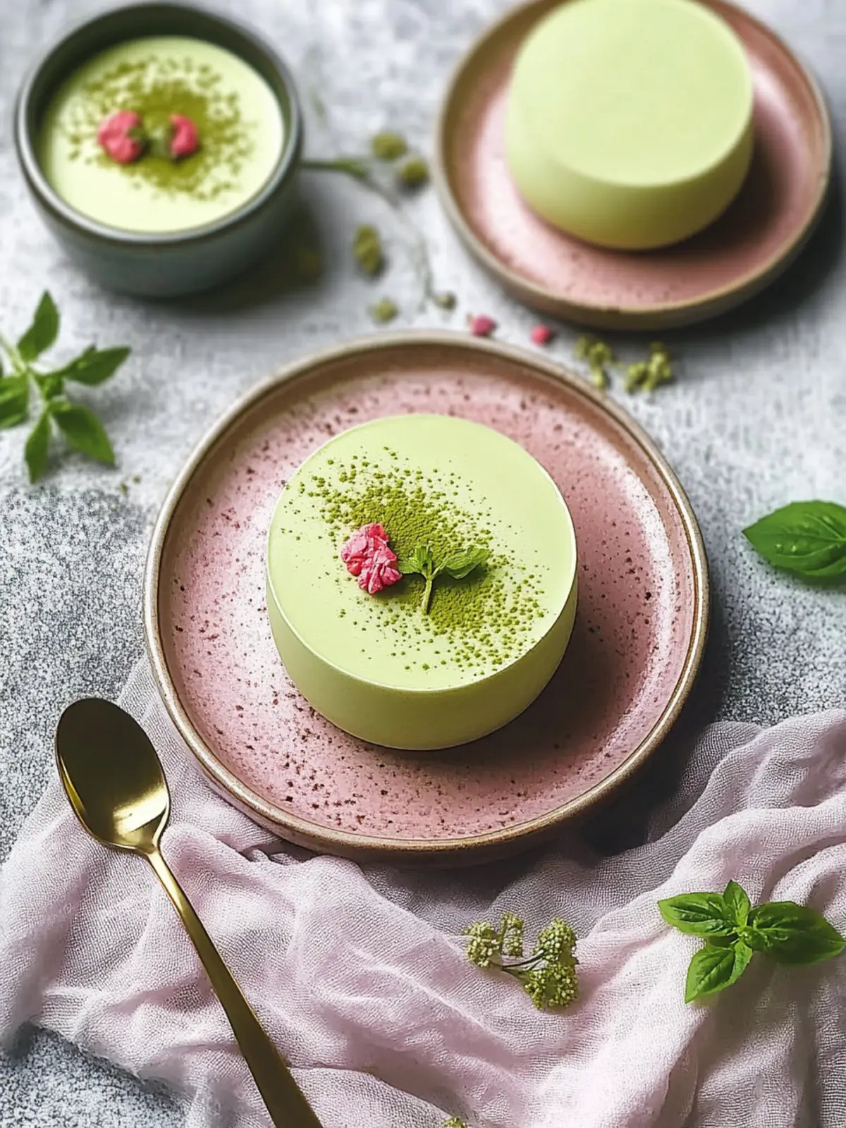 Creamy Matcha Panna Cotta: Elevate Your Dessert Game Today 4 Creamy Matcha Panna Cotta