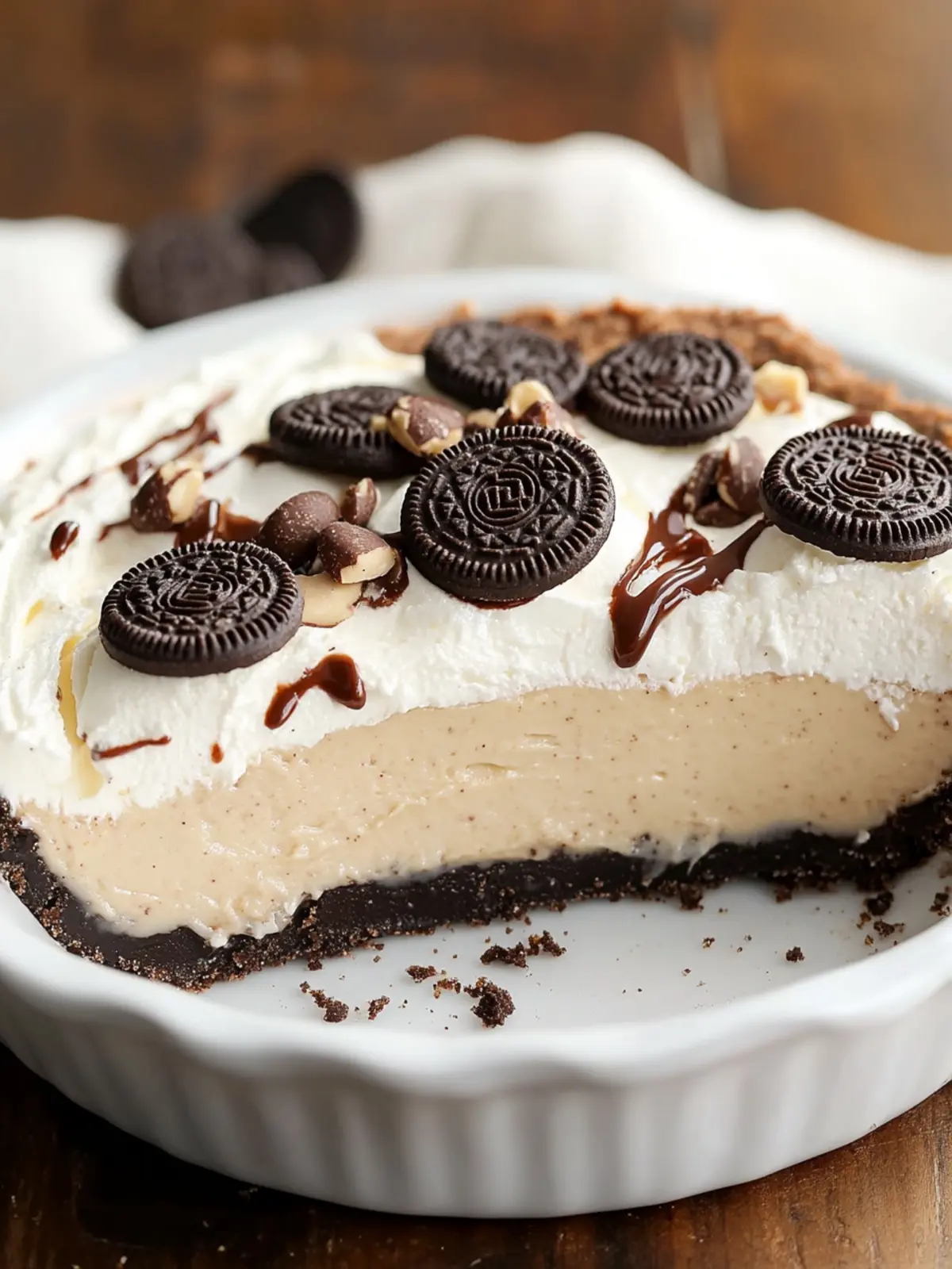 No-Bake Oreo Peanut Butter Pie That's a Dessert Dream Come True 4 No-Bake Oreo Peanut Butter Pie