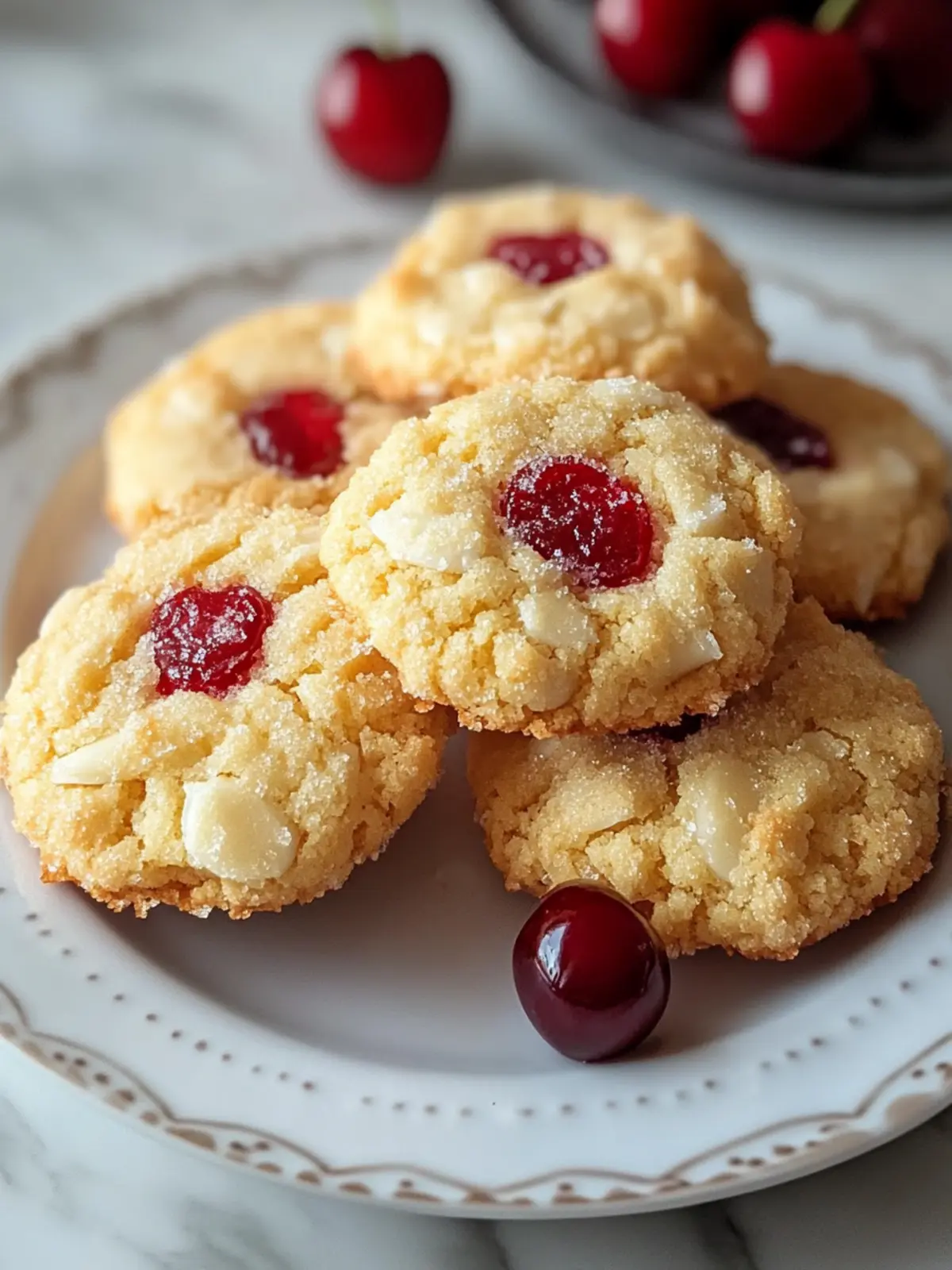 Cherry Almond Amish Sugar Cookies You ll Want to Bake Today 2 Cherry Almond Amish Sugar Cookies