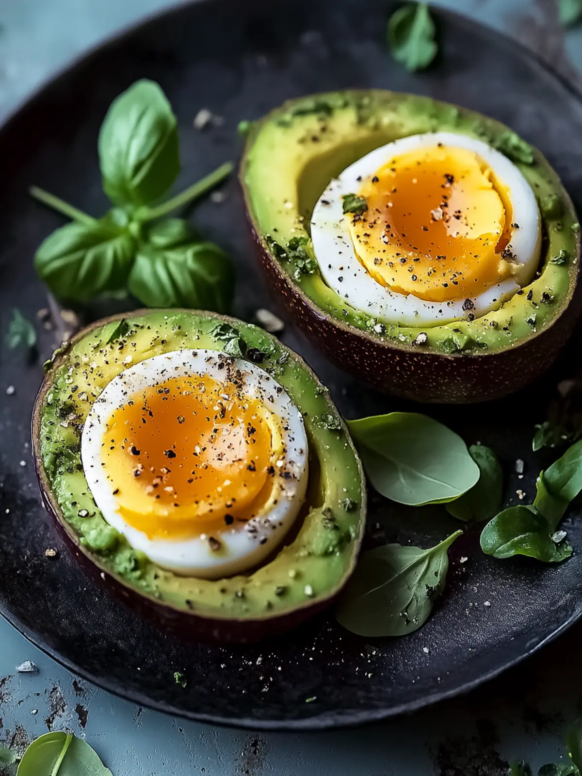 Satisfy Your Cravings with Avocado Eggs and Turkey Delight 2 Avocado Eggs