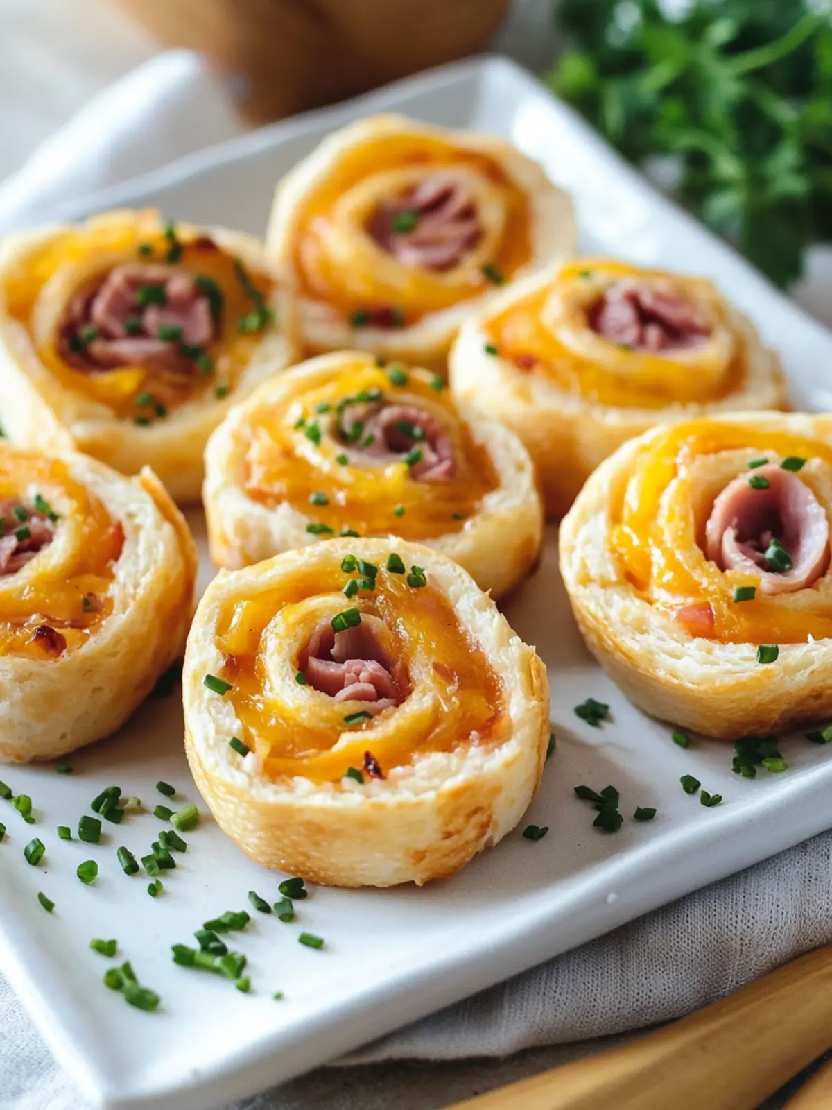 Easter Ham and Cheddar Pinwheels: Fun, Easy Appetizers to Wow Guests 2 Easter Ham and Cheddar Pinwheels
