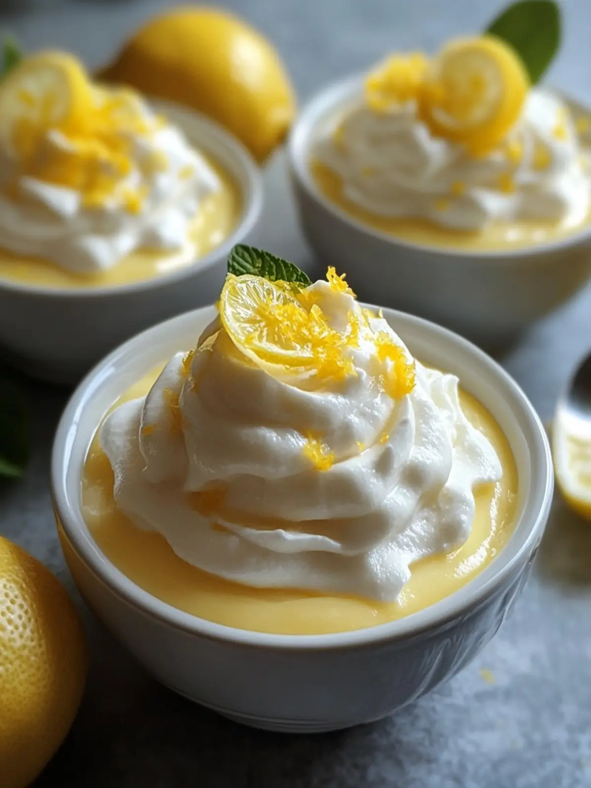 Whip Up a Refreshing Fresh Lemon Mousse for Sweet Bliss 2 Fresh Lemon Mousse