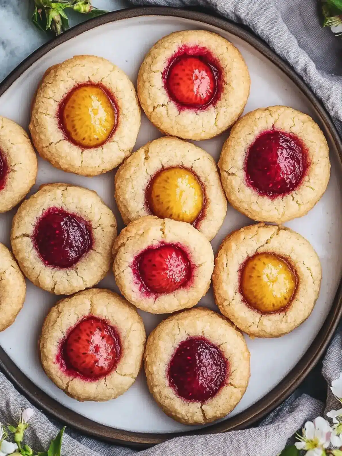 Delicious Fruit Filled Thumbprint Cookies for Spring Joy Today 4 Delicious Fruit Filled Thumbprint Cookies for Spring Joy