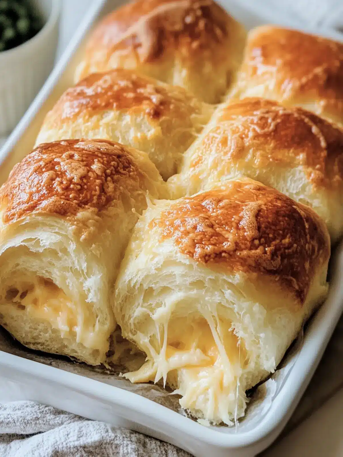 Melt-in-Your-Mouth Easy Cheddar Cheese Rolls Recipe 4 Easy Cheddar Cheese Rolls