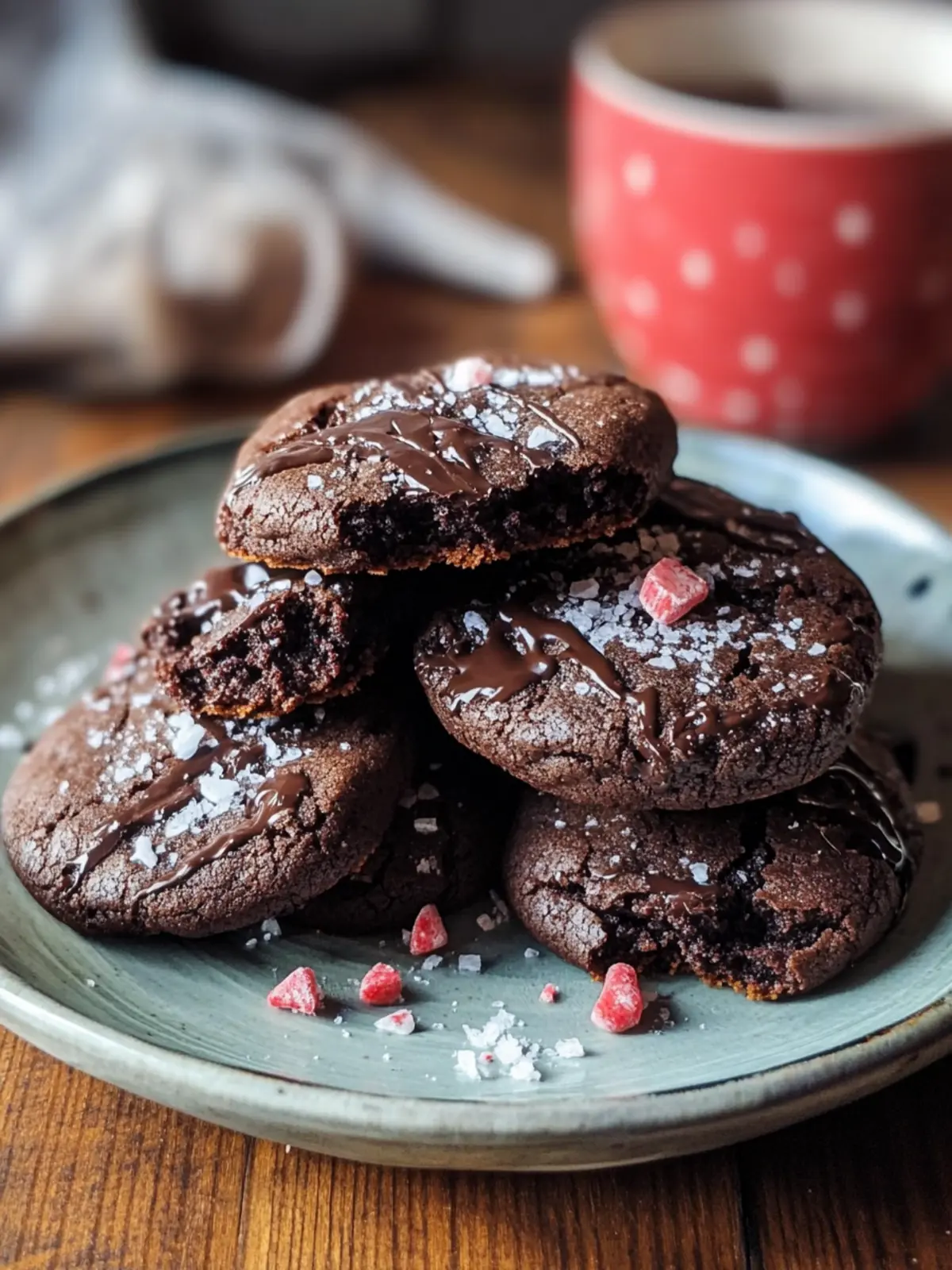Vegan Chocolate Peppermint Cookies for Festive Joy 4 Vegan Chocolate Peppermint Cookies