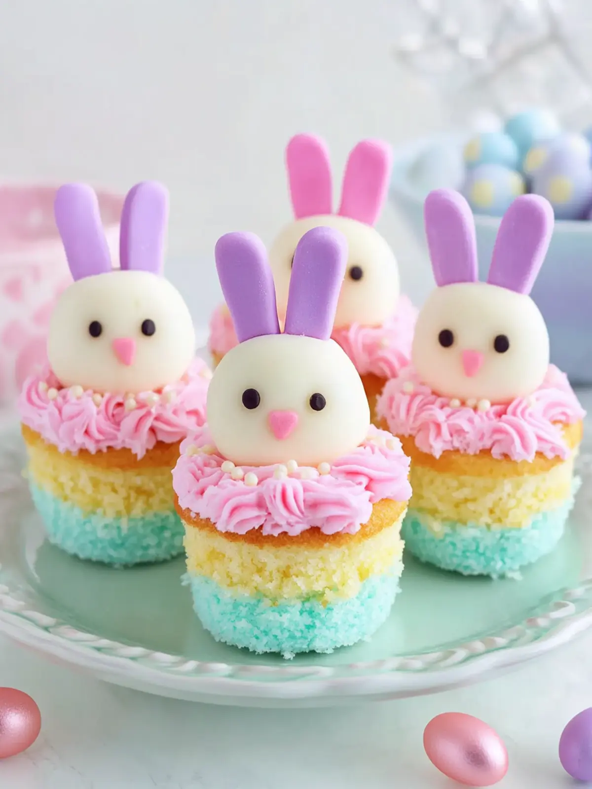 Easter Bunny Mini Cakes That Will Steal the Spotlight! 3 Easter Bunny Mini Cakes