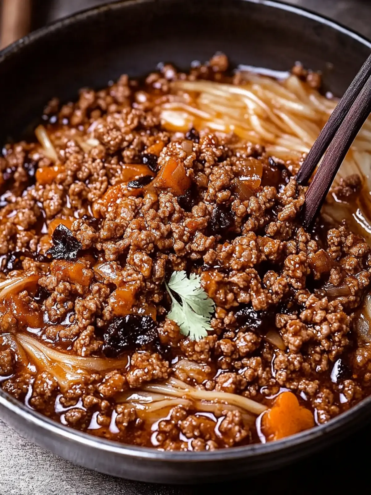 Savory Chinese Ground Beef Meat Sauce for Easy Meal Prep 2 Chinese Ground Beef Meat Sauce