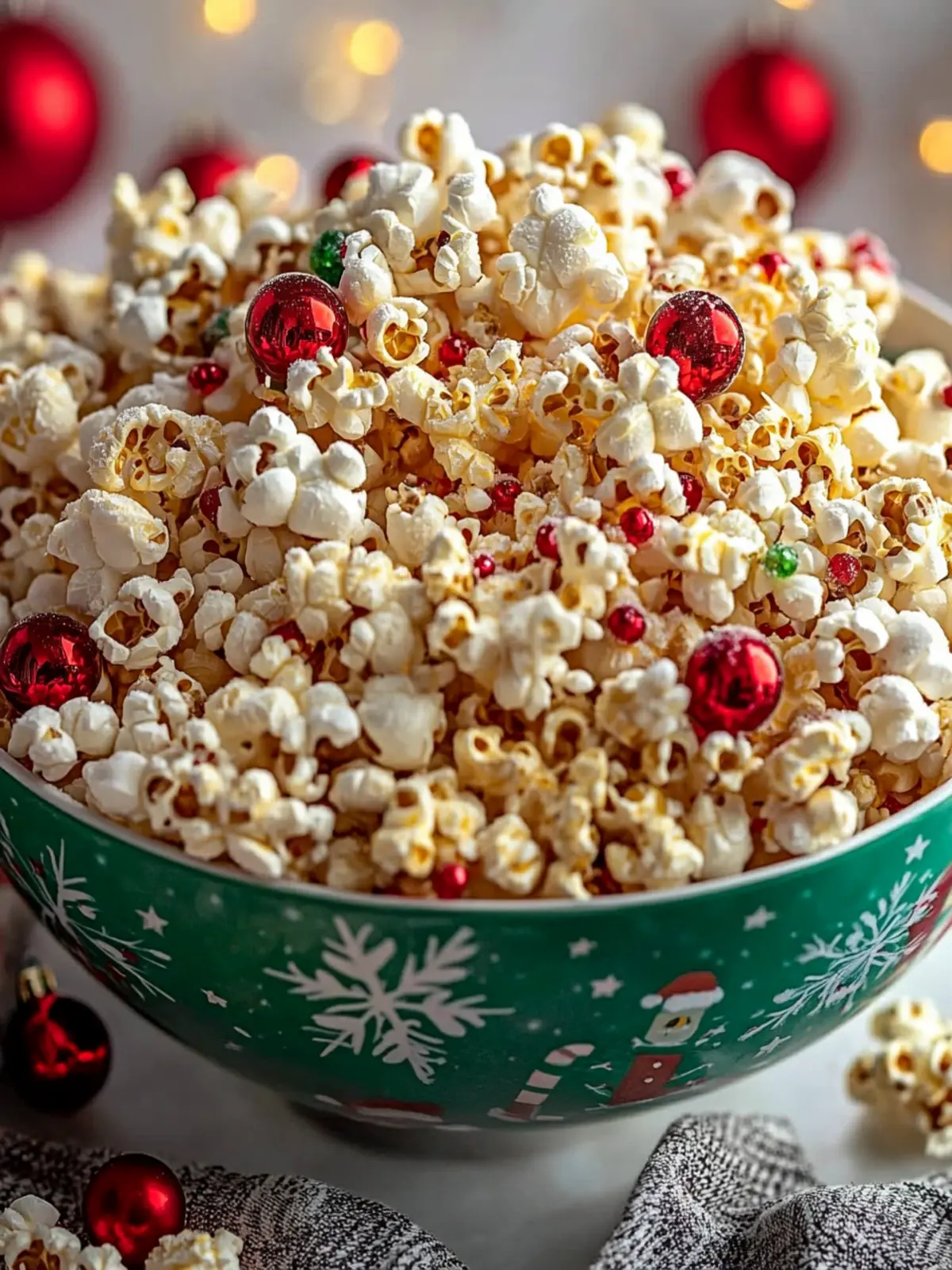 Christmas Popcorn Crunch Bowl: Sweet & Salty Holiday Bliss 4 Christmas Popcorn Crunch Bowl