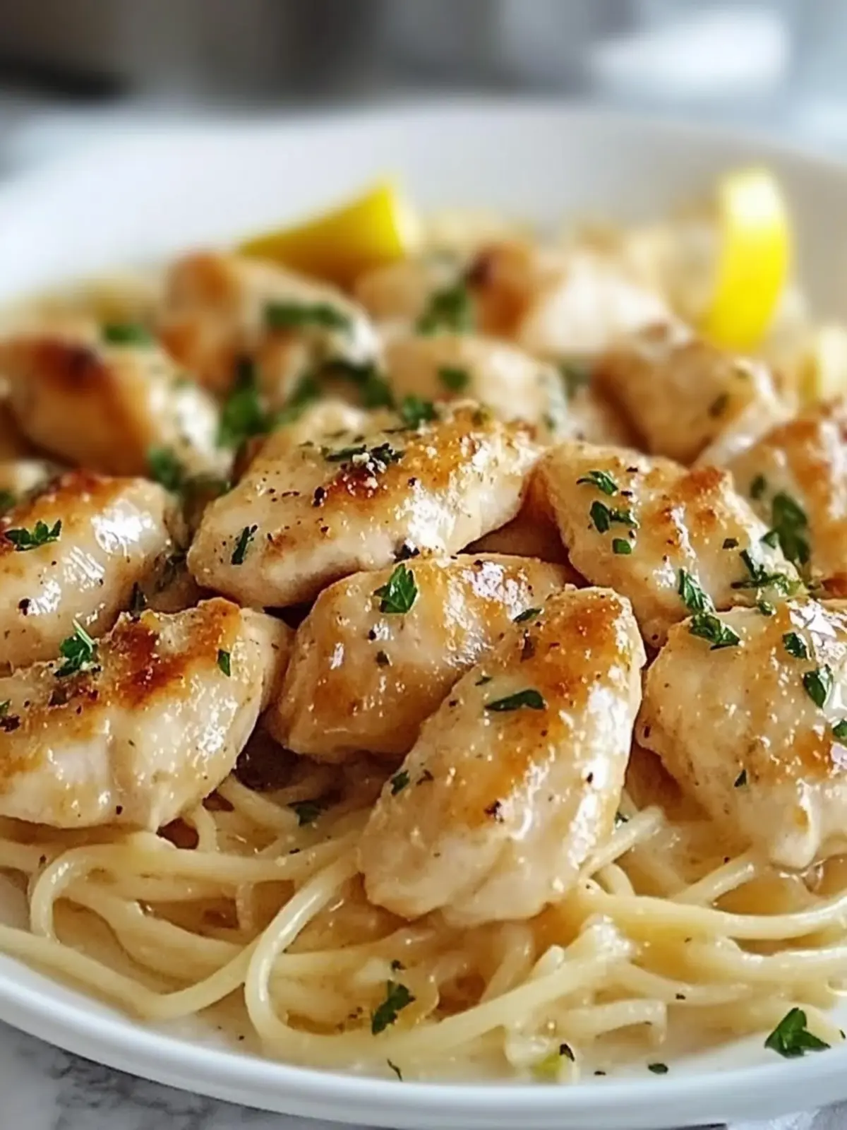 Hearty Monterey Chicken Spaghetti in 30 Minutes or Less 4 Chicken Scampi with Garlic Butter Sauce
