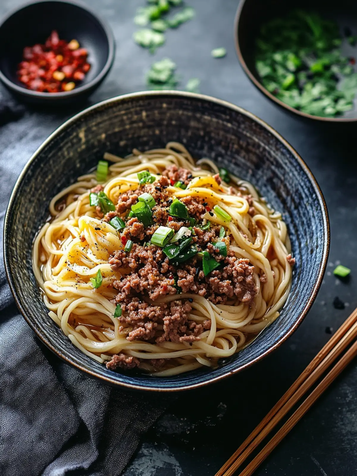 Satisfy Your Cravings with Asian Ground Beef Noodles 3 Asian Ground Beef Noodles