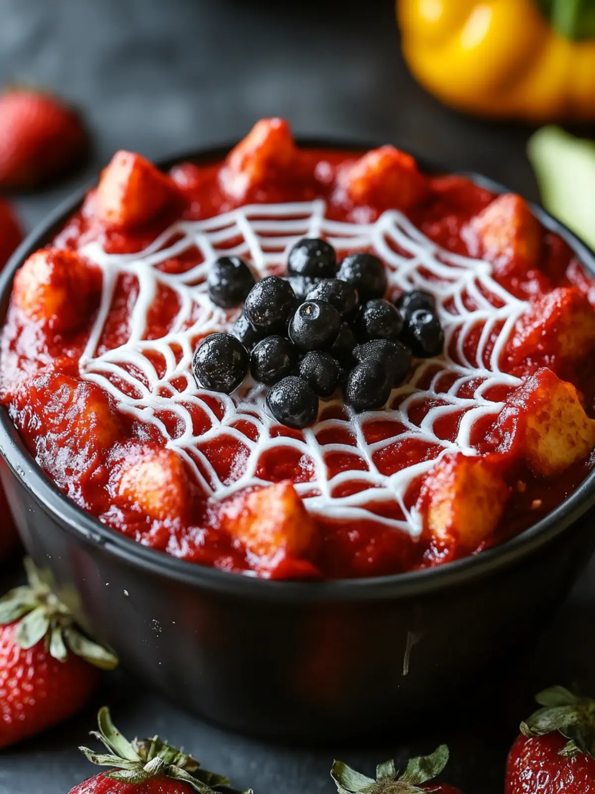 Spooky Spider Web Dip That Will Thrill Your Halloween Party 3 Spider Web Dip
