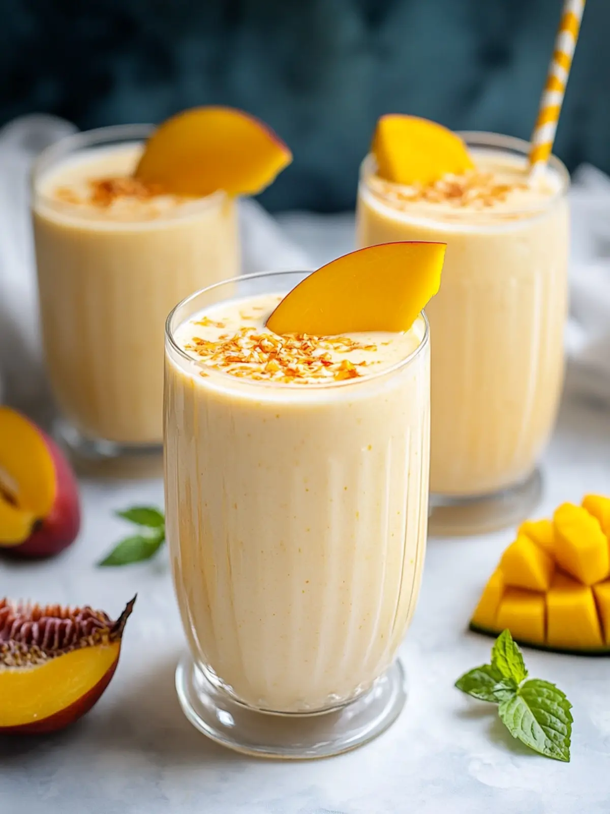 Creamy Mango Lassi: Your New Go-To High-Protein Treat 4 Mango Lassi
