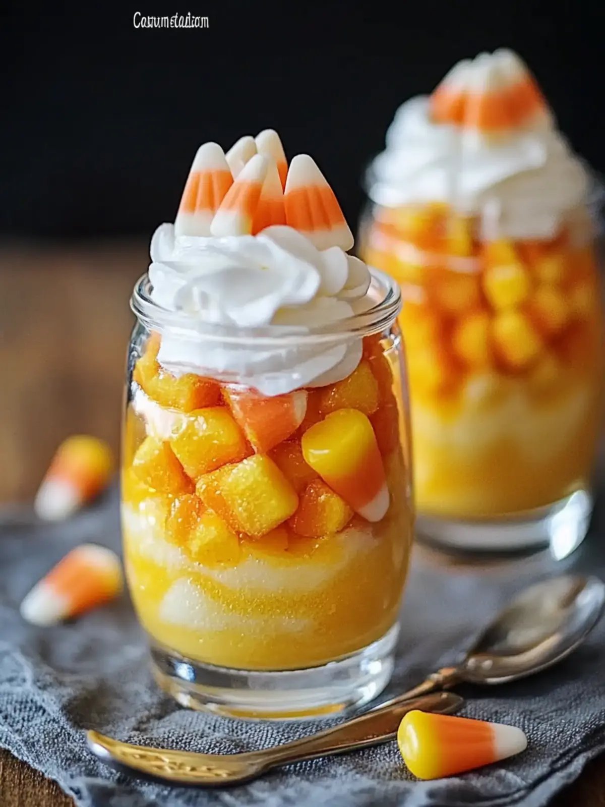 Candy Corn Fruit Parfaits - A Festive Healthy Delight 3 Candy Corn Fruit Parfaits