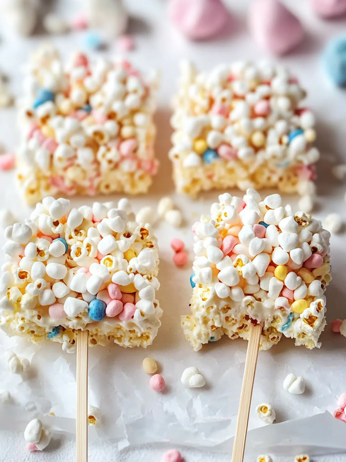 Popcorn Marshmallow Treats: A Sweet Snack for Everyone 3 Popcorn Marshmallow Treats