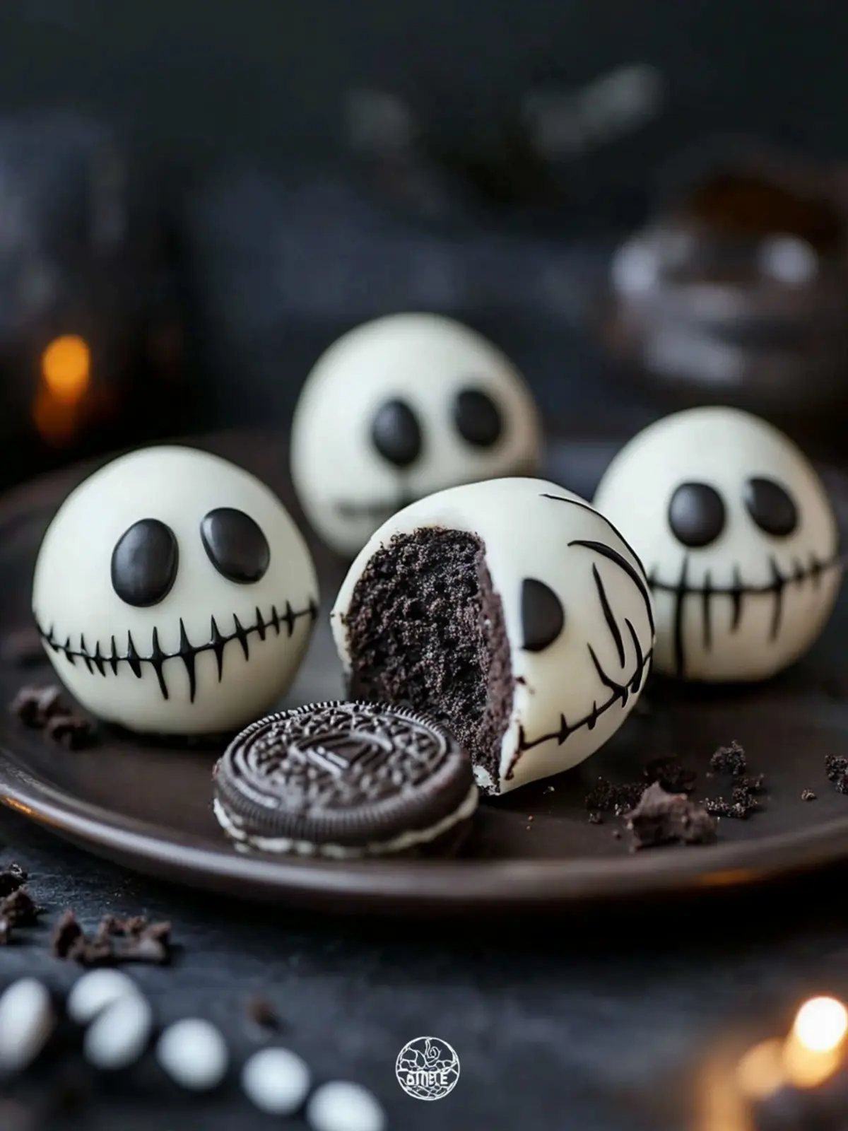 Irresistible Jack Skellington Oreo Truffles for Halloween Fun 4 Jack Skellington Oreo Truffles