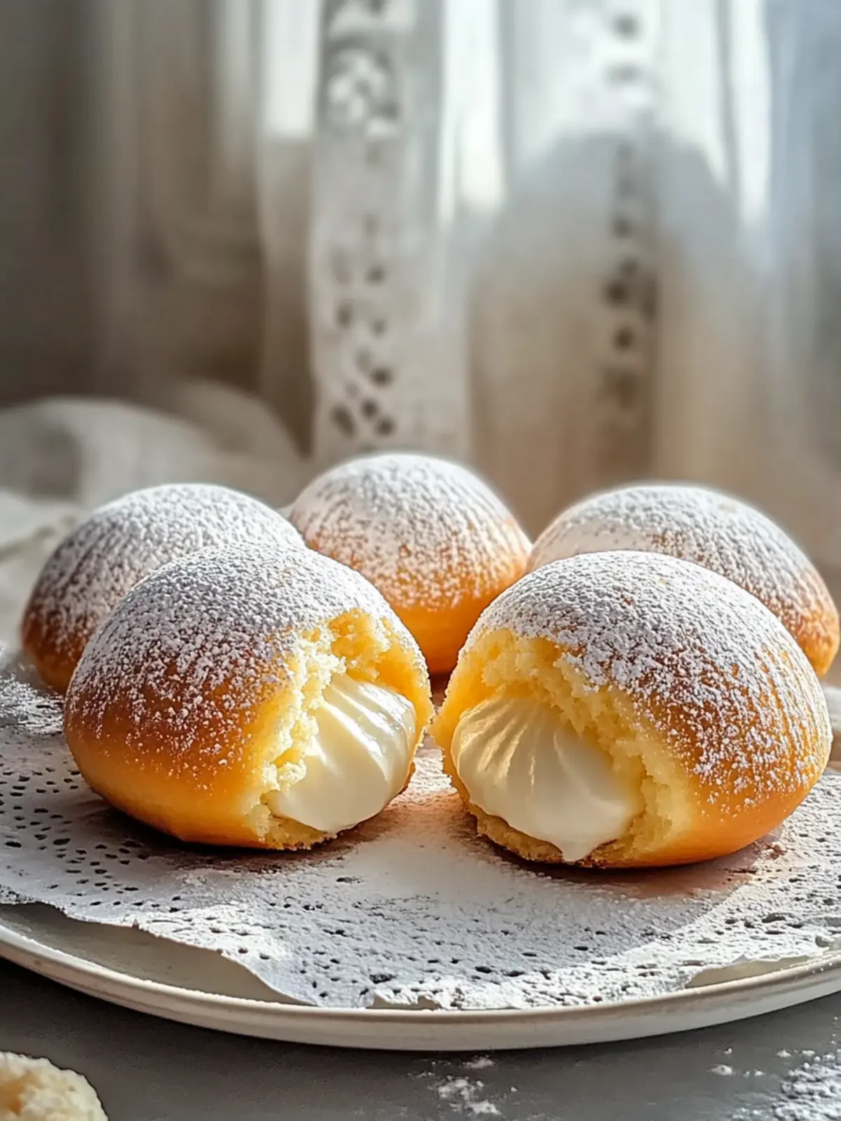 Decadent Bomboloni alla Crema: Your New Favorite Dessert! 2 Bomboloni alla Crema