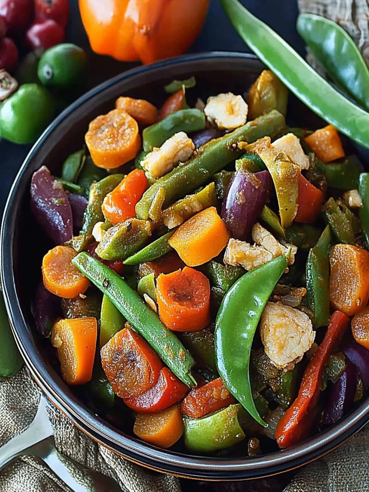 Savory Pinakbet: A Colorful Filipino Vegetable Delight 4 Pinakbet